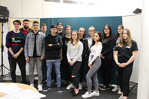 Gruppenfoto der 2A Klasse Landesberufsschule, Feldgasse 3, 8330 Feldbach