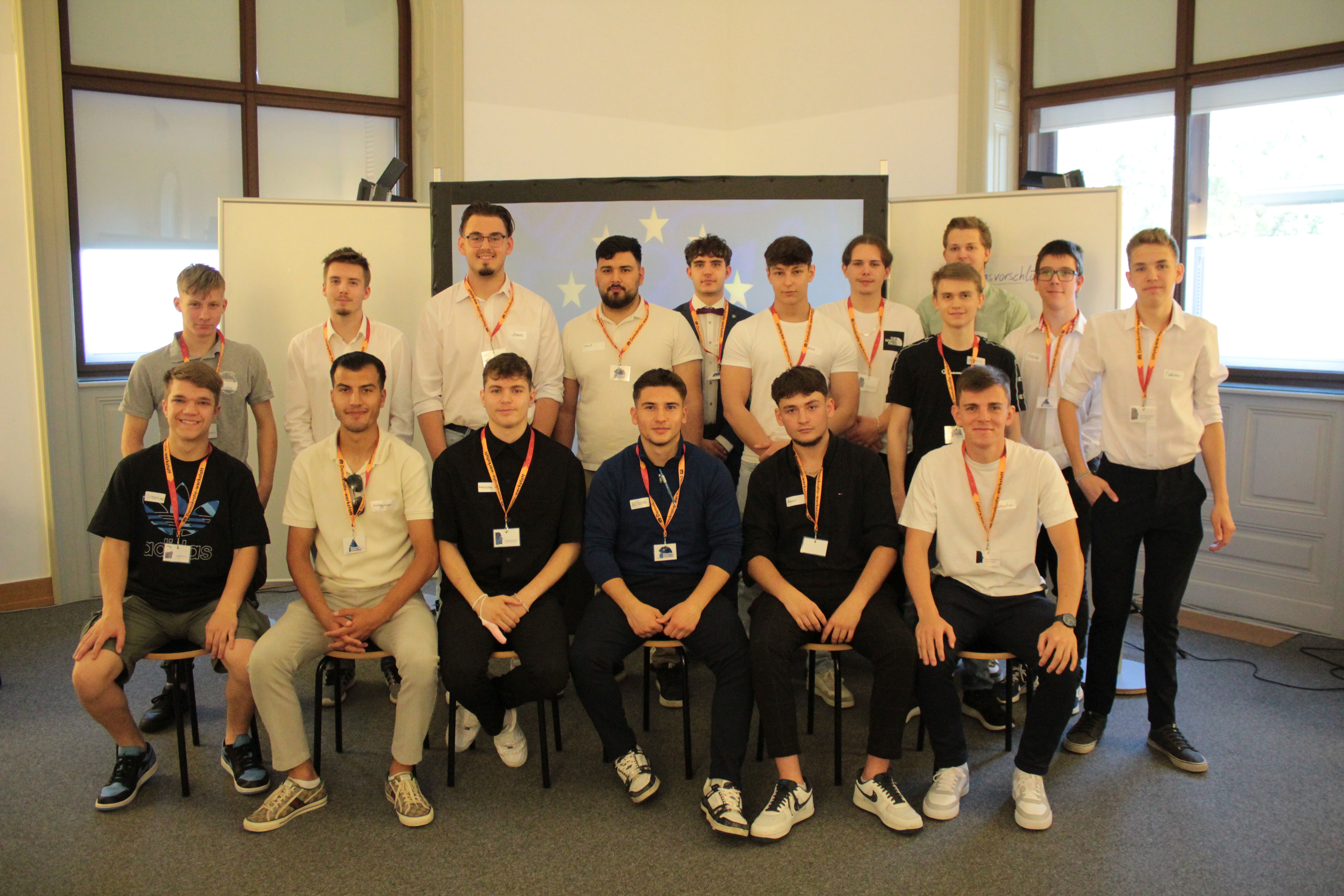 Gruppenfoto der Klasse 3S8 von der Landesberufsschule Zistersdorf