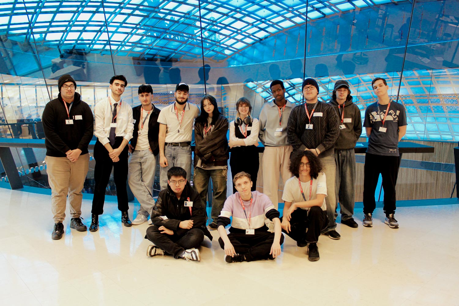 Gruppenfoto der Lehrlinge vom WUK work.space Gruppenfoto der Lehrlinge vom WUK work.space