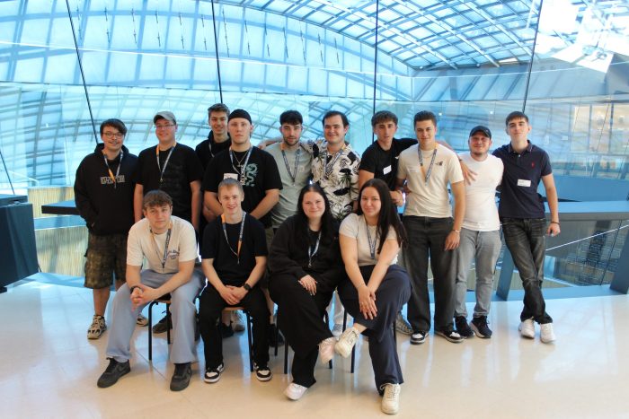 Gruppenfoto der Klasse 3ET von der Berufsschule Mollardgasse